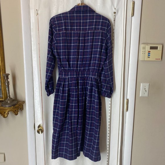 Vintage Charter Club Plaid Dress - Picture 7 of 10